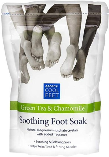 ESCENTI FOOT SOAK G/TEA+CHAMOM - 450G