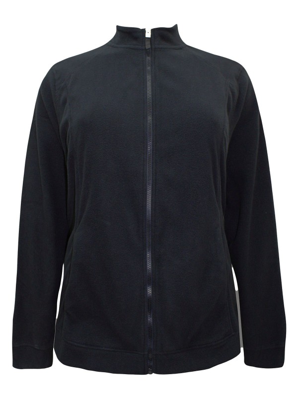 Soft Touch Zip Through Fleece Jacket