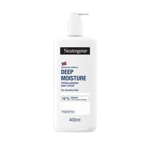 Neutrogena Deep Moisture Fast Absorbing Body Lotion Moisturiser 400ml