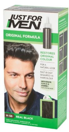 JUST FOR MEN HAIR DYE BLACK - H-55