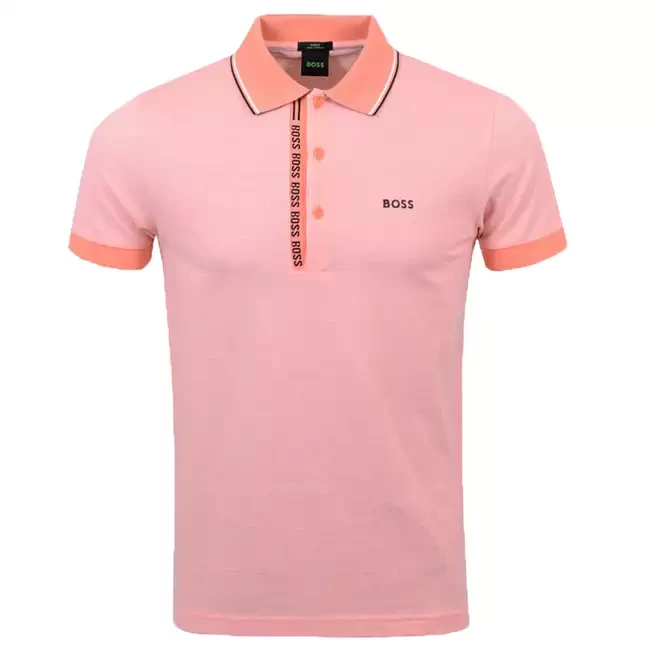 HUGO BOSS MEN'S SHORT SLEEVE POLO T-SHIRT