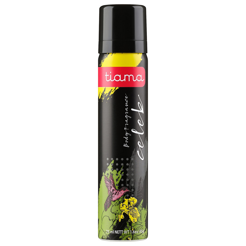 Tiama Celeb Anti-Perspirant Deodorant Body Spray 75ml