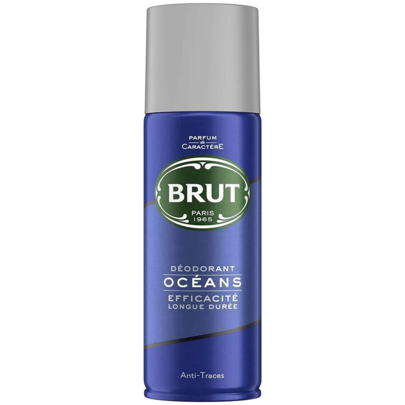 Brut Men's Anti-Perspirant Deodorant Body Spray Oceans 200ml