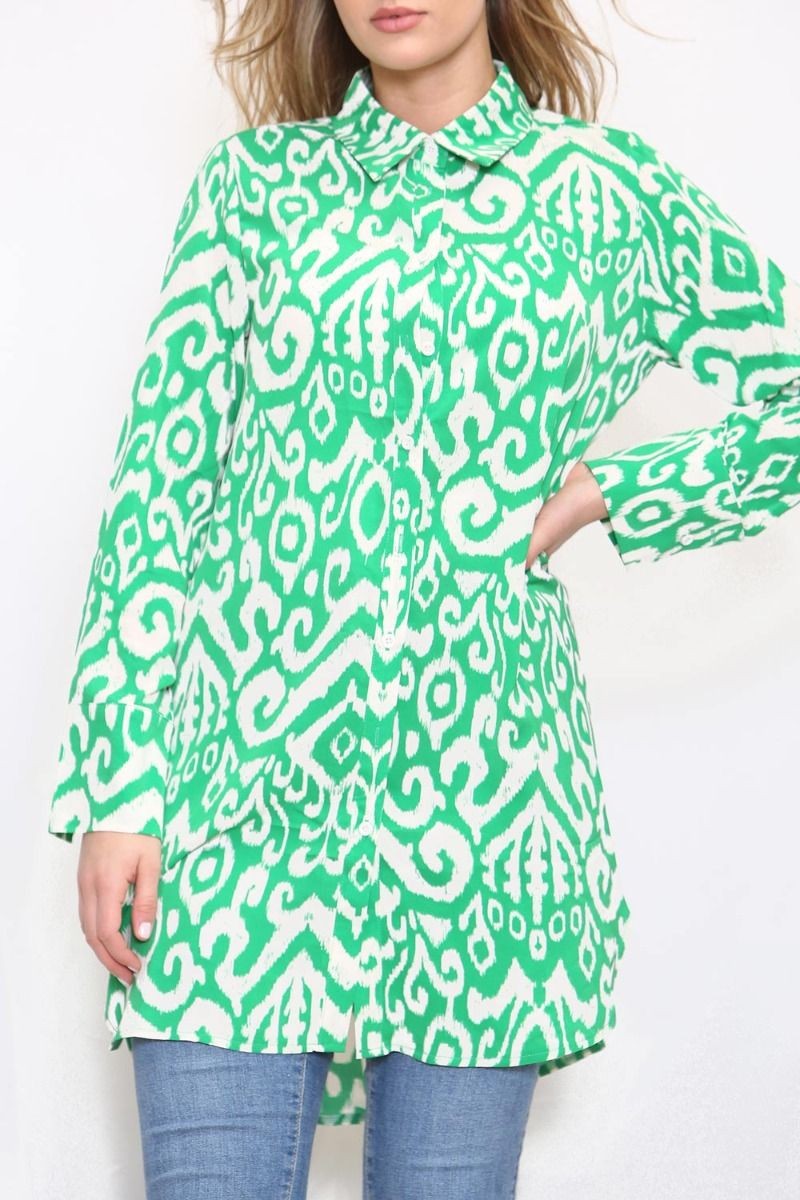 Printed Oversized top