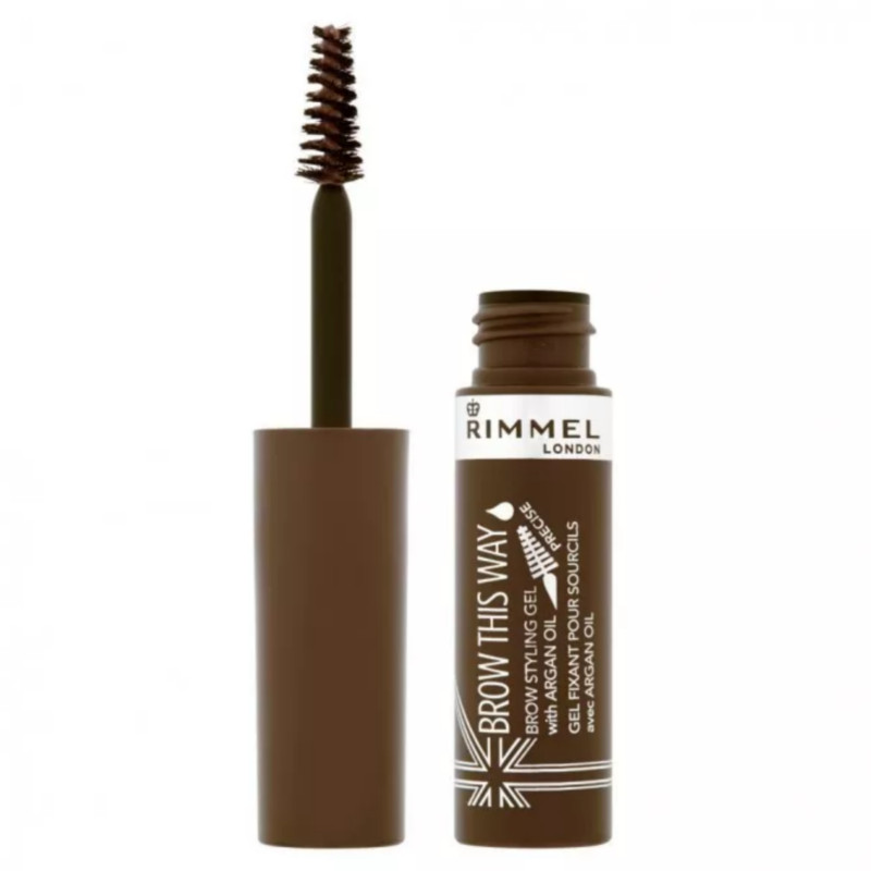 Rimmel London Brow This Way Brow Styling Gel - 002 MEDIUM BROWN