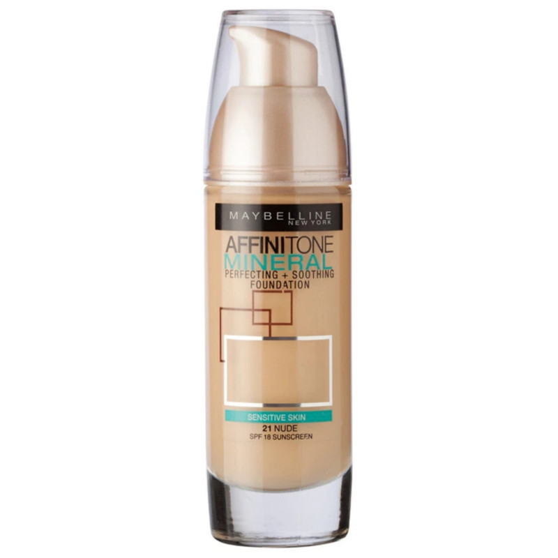 Maybelline Affinitone Mineral Foundation - 21 NUDE