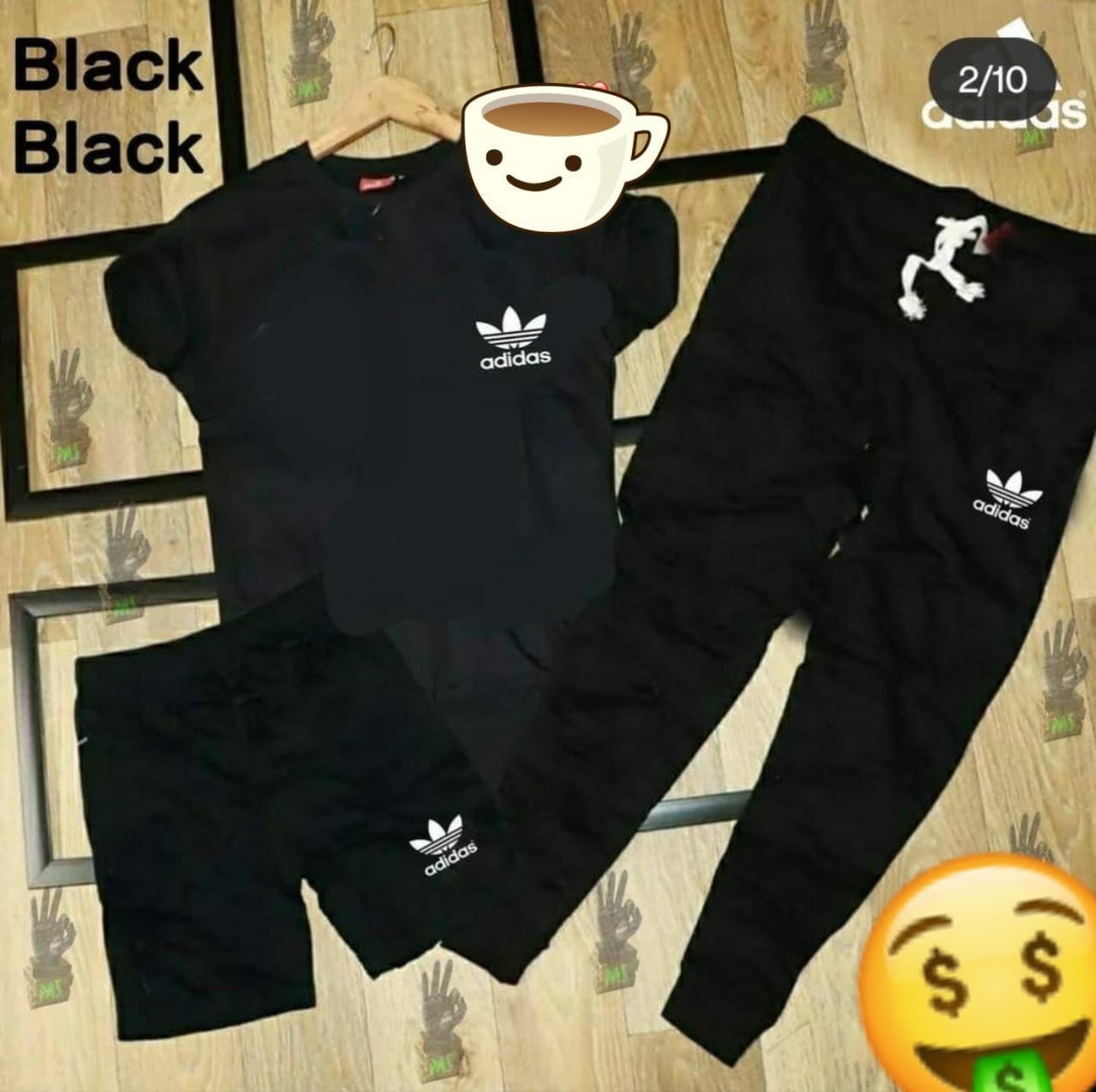 three piece combo  adidas Tracksuit
