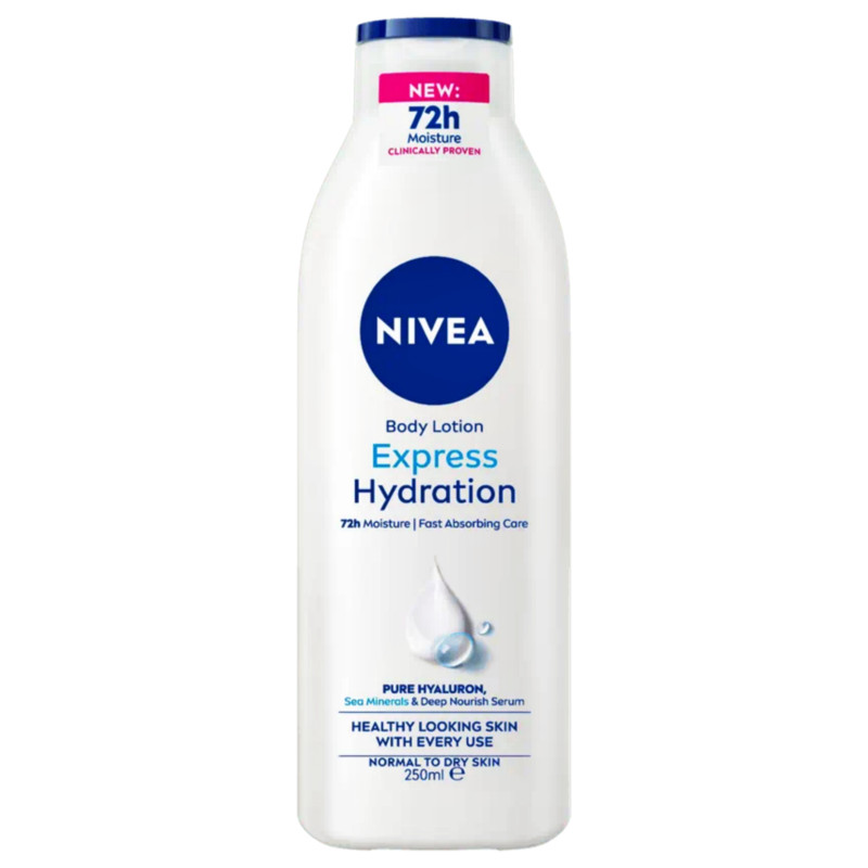 Nivea Fast Absorbing Care Express Hydration Body Lotion 250ml