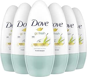 DOVE ROLL ON PEAR & ALOE SCENT - 50ML