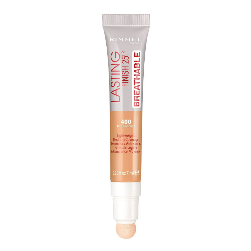 Rimmel London Lasting Finish 25H Breathable Concealer - 400 MEDIUM DARK
