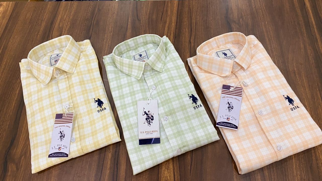 U. S. Polo Cheak Shirt