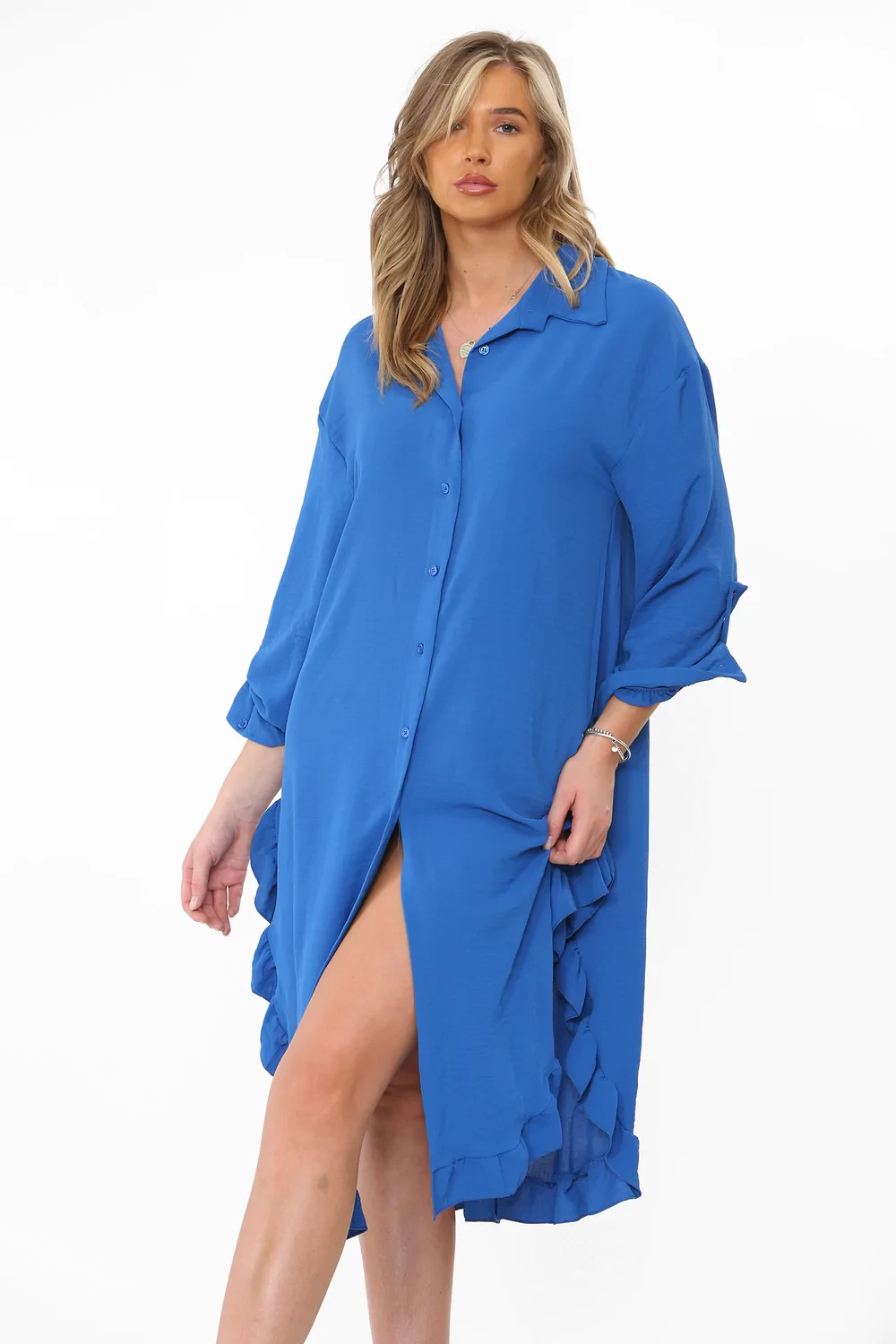 FRILL DETAILED SHIRT