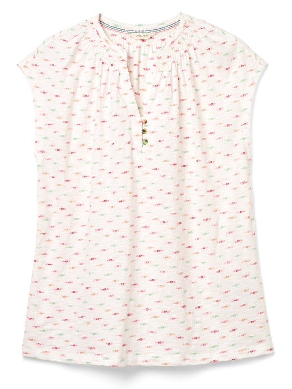 Holiday Jacquard Jersey Tee