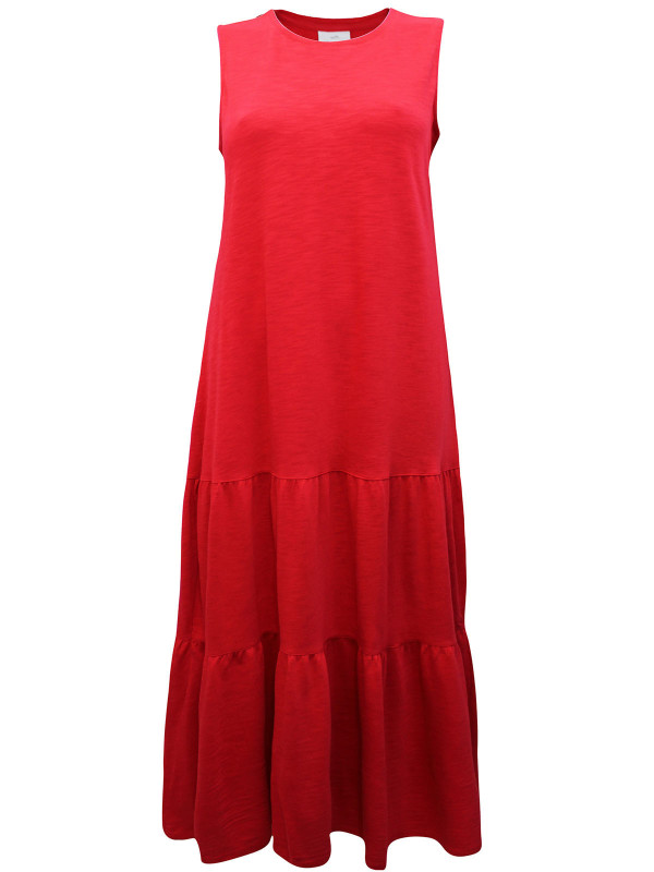 Pure Cotton Tiered Maxi Dress