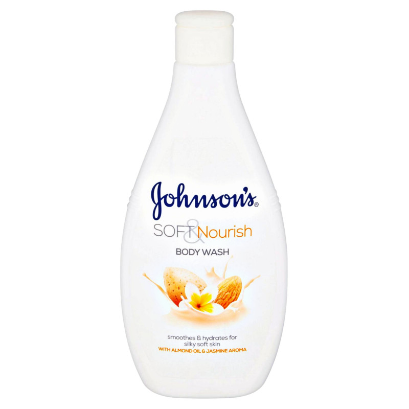 Johnson's Soft and Nourish Body Wash 400ml