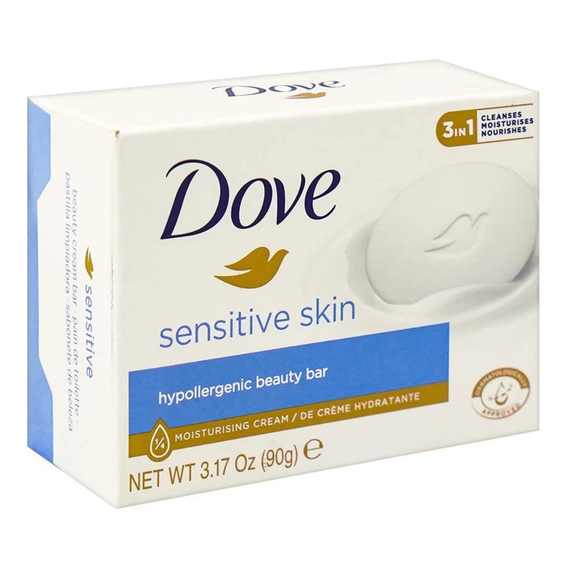 DOVE SOAP BEAUTY BAR SENSITIVE - 4X90G
