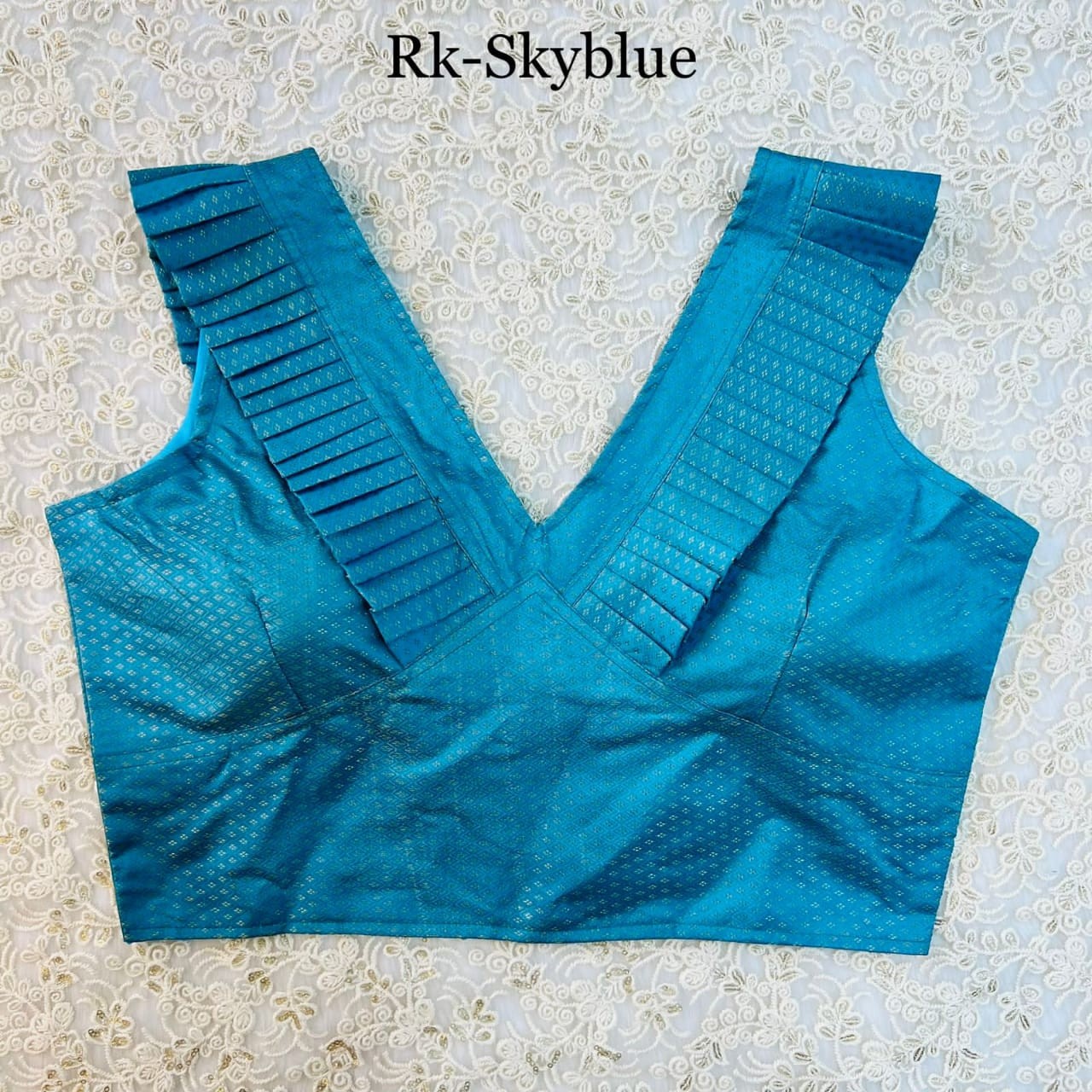 NEW BANARASI FREEL CONCEPT SAREE BLOUSE