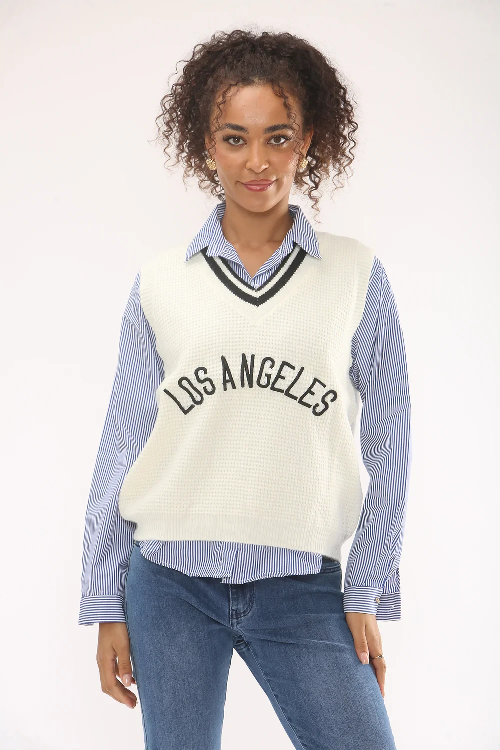 2 IN 1 SLOGAN JUMPER