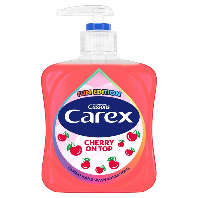 Carex Fun Edition Cherry on Top Antibacterial Hand Wash 250ml