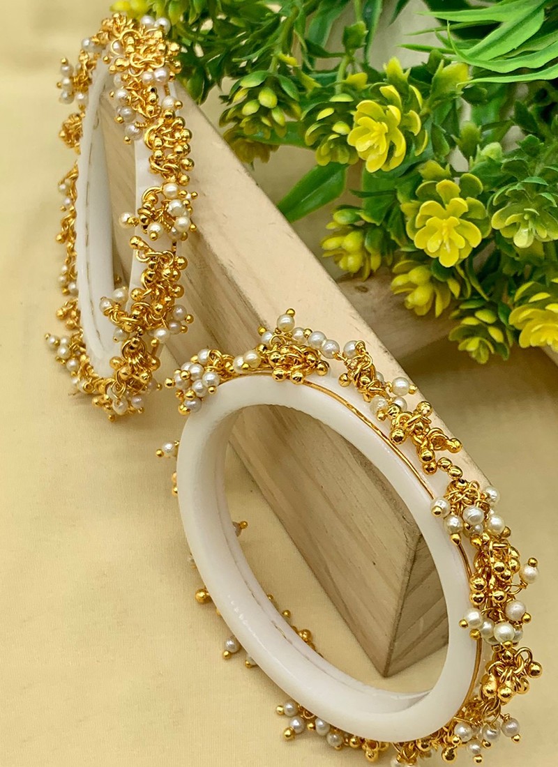 Latest Polki Plstic Fancy Bangles Collection