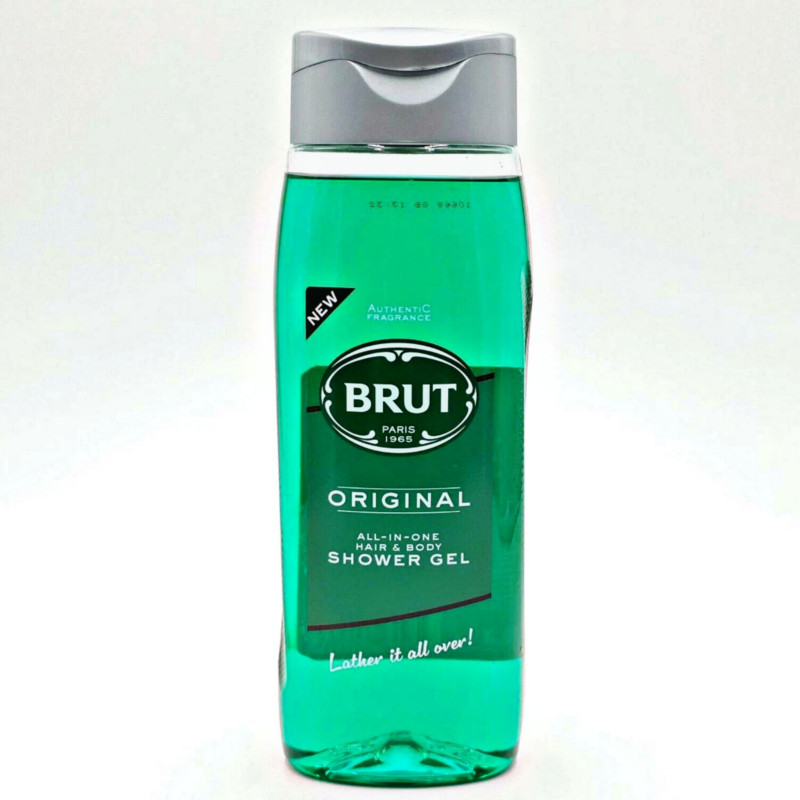Brut Original All in One Hair and Body Shower Gel For Men 500ml