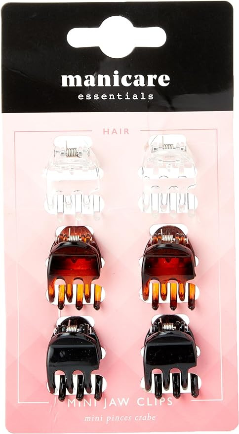 MANICARE HAIR MINI JAW CLIPS - 6S