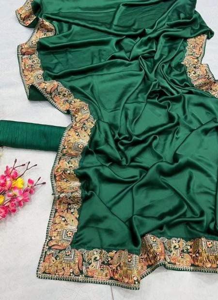 Hathi Rangoli Silk  Sarees