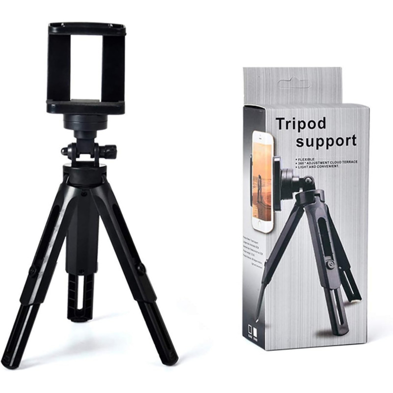 Mini Tripod Support Horizontal mode 360° Rotatable for Smart Phones