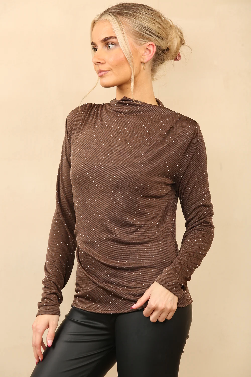 DIAMOND EMBELLISHED TOP