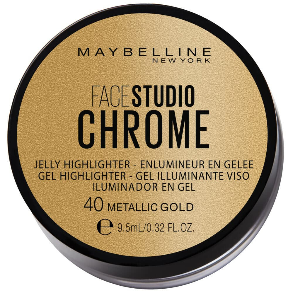 Maybelline Face Studio Chrome Jellly Highlighter - 40 METALLIC GOLD