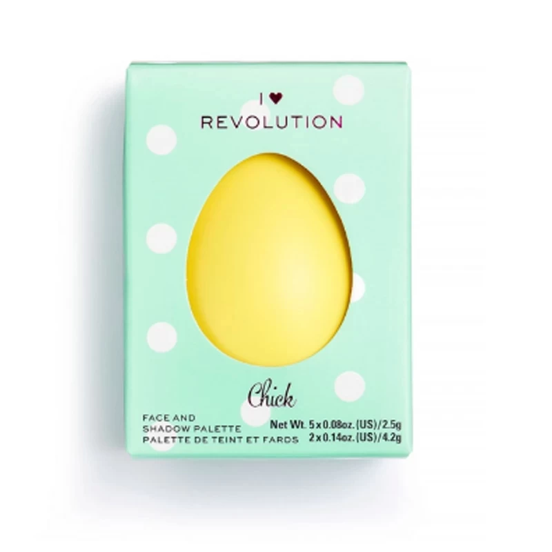 Revolution Chick Egg Face And Shadow Palette X 6