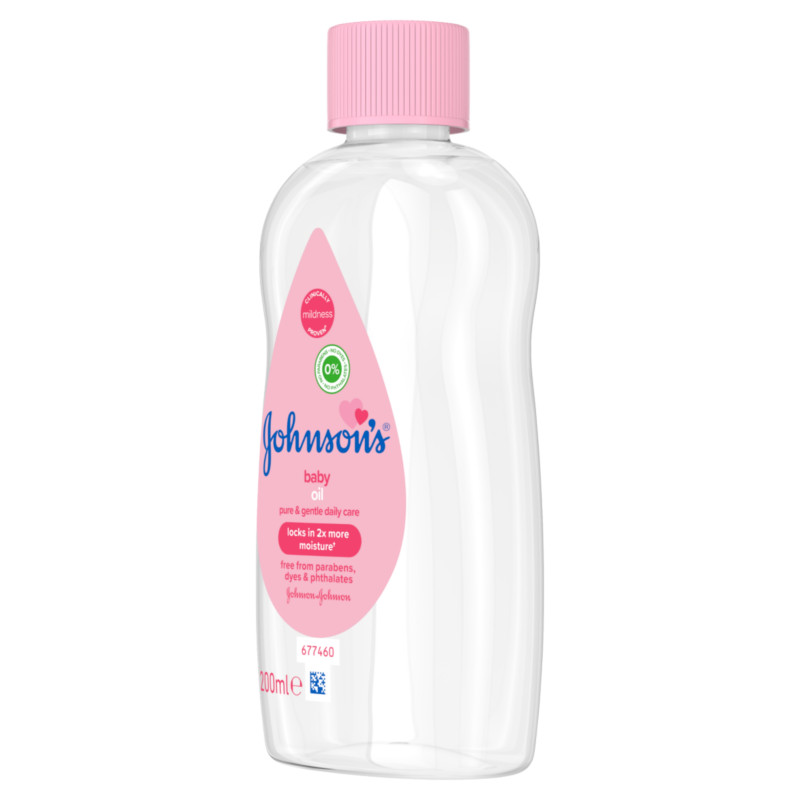 Johnson's Baby Oil Pure & Gentle Daily Care 200ml