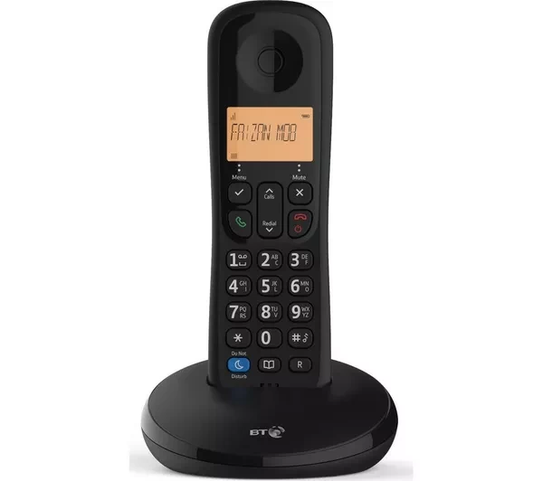 BT Everyday Cordless Phone - Black