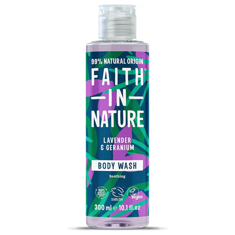 Faith in Nature Lavender & Geranium Body Wash 300ml