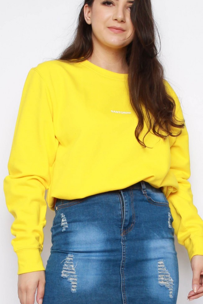 Denim High-Low High Waisted Skirt