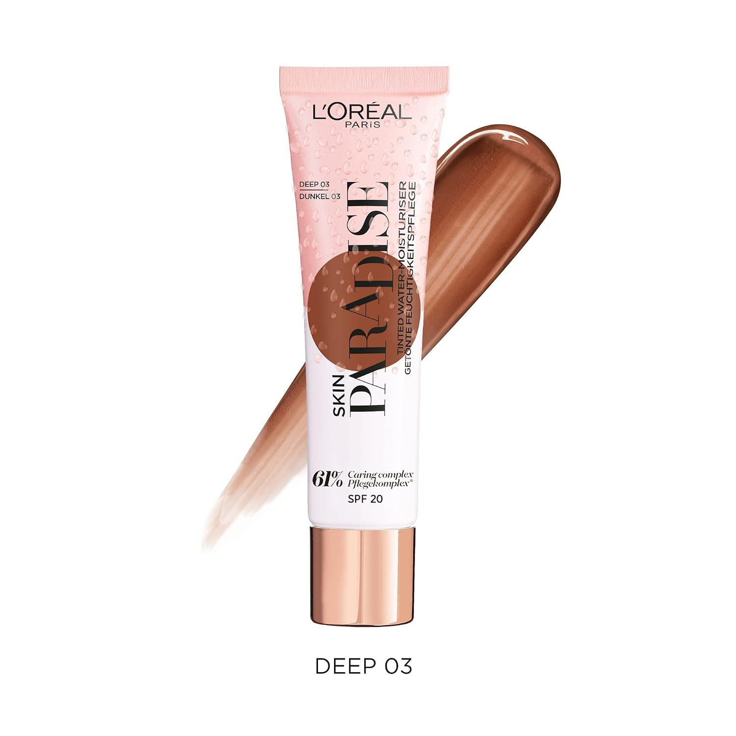 L'Oreal Paris Skin Paradise Tinted Moisturiser Foundation 03 Deep