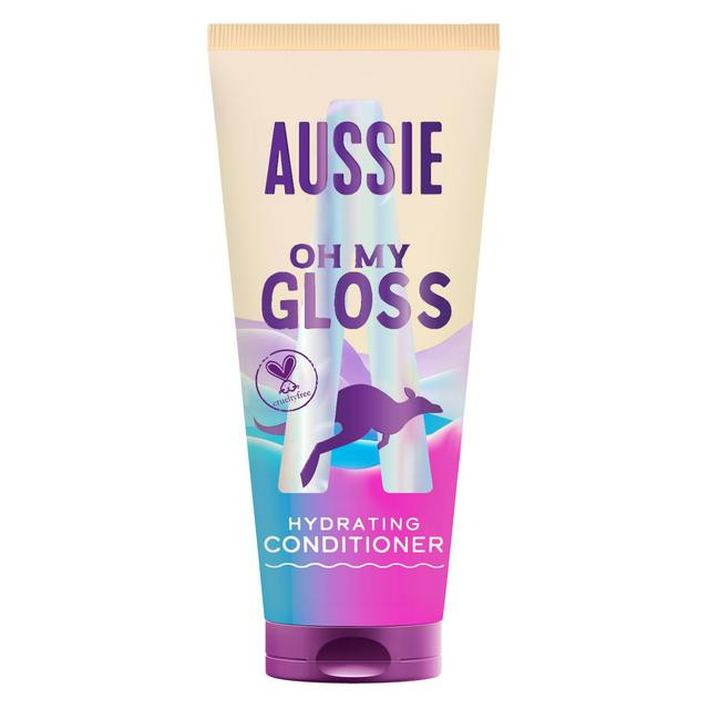 Aussie Oh My Gloss Hydrating Conditioner Softens & Smooths Dry Hair 200ml