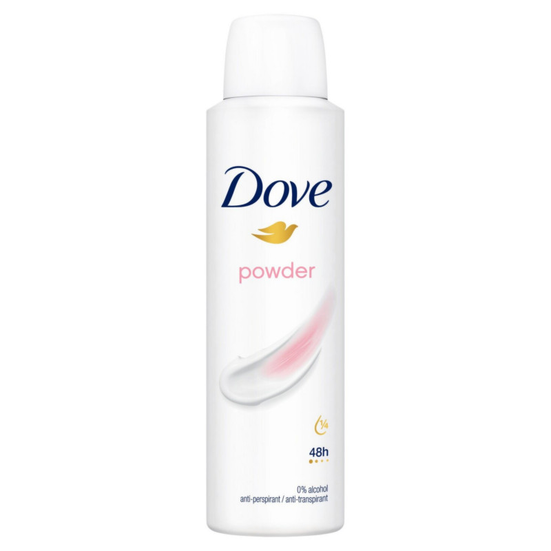 Dove Powder Women's Anti-Perspirant Deodorant Body Spray 150ml