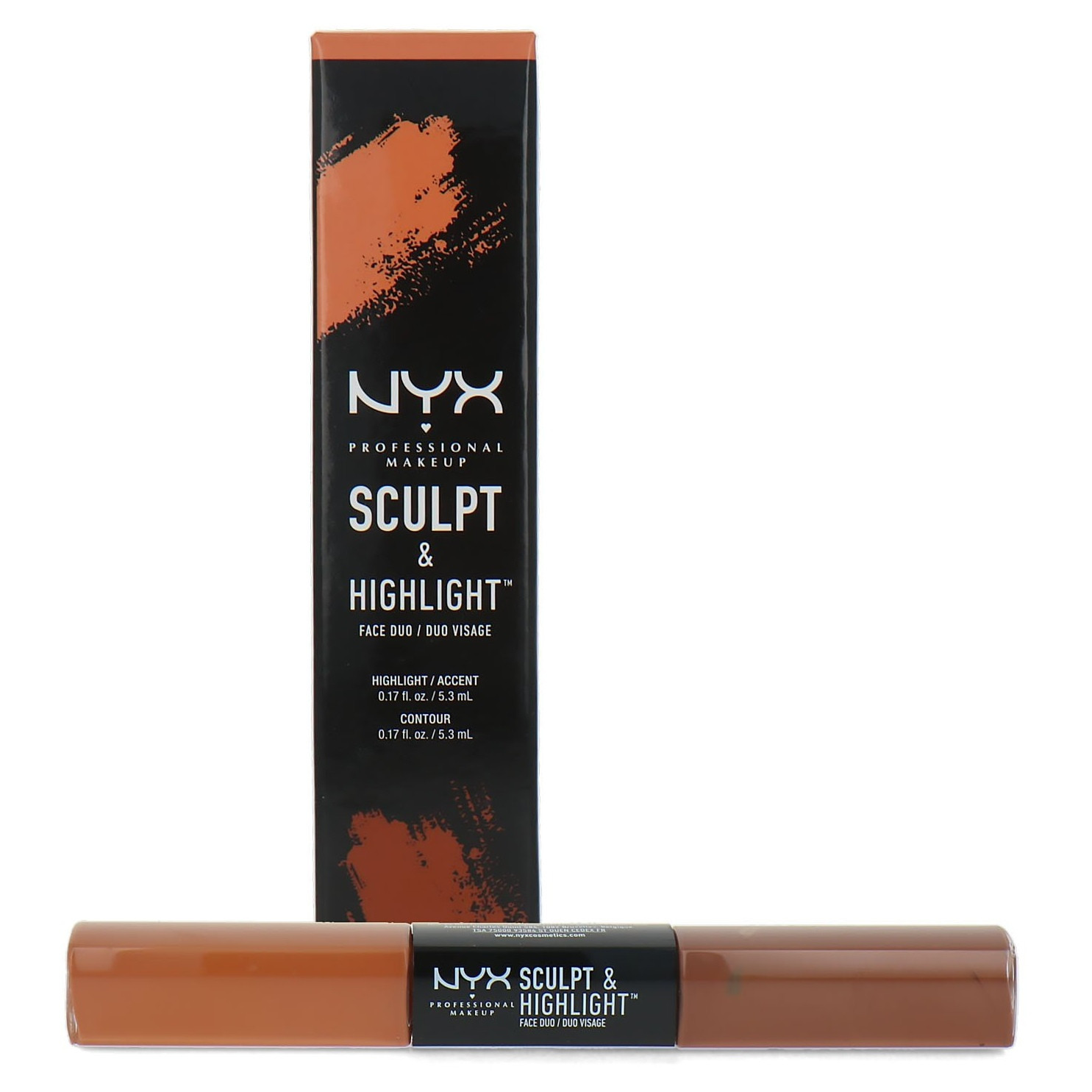 NYX Sculpt & Highlight Face Duo - 05 CHESTNUT/SAND