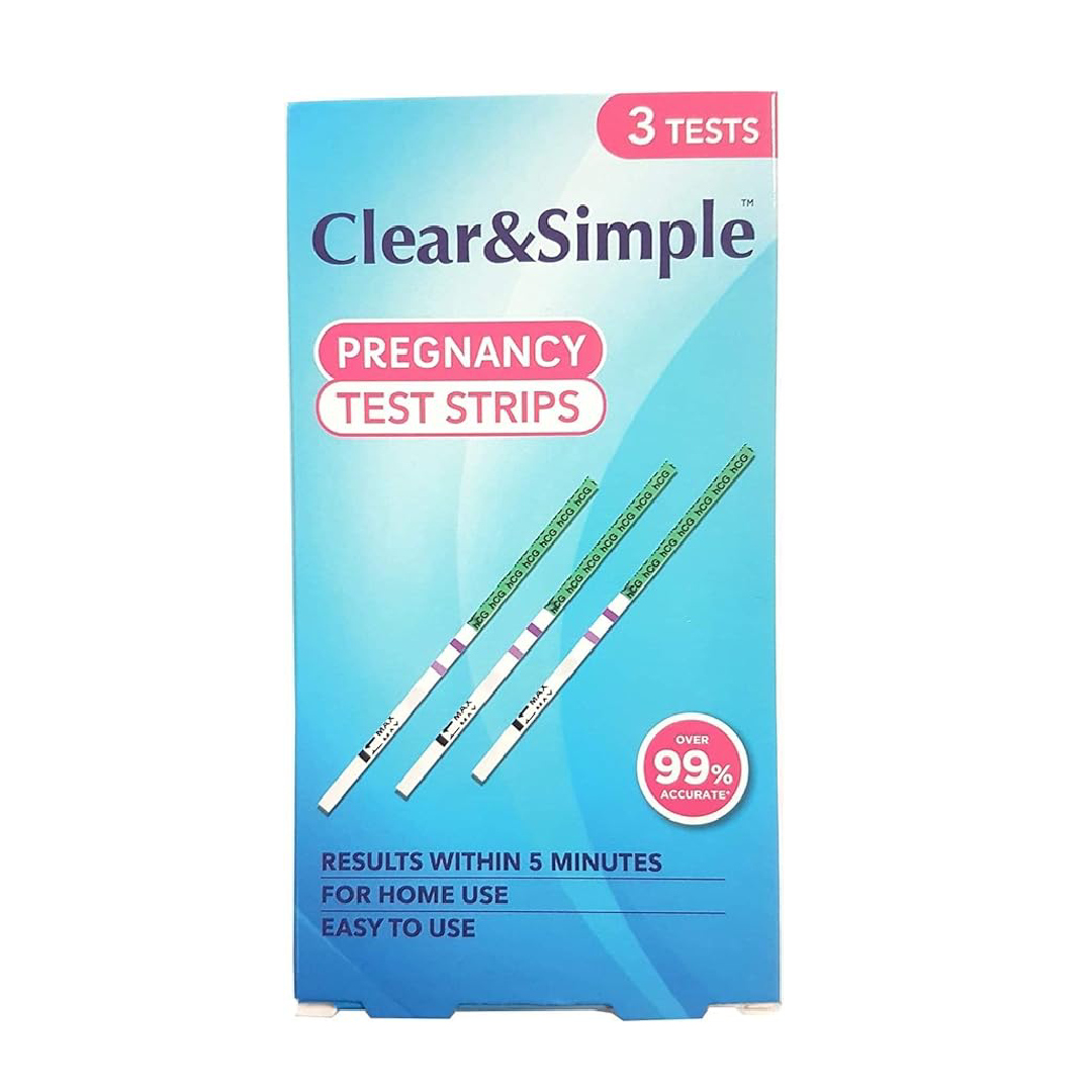 CLEAR&SIMPLE PREGNANCY TESTSTI - 3S