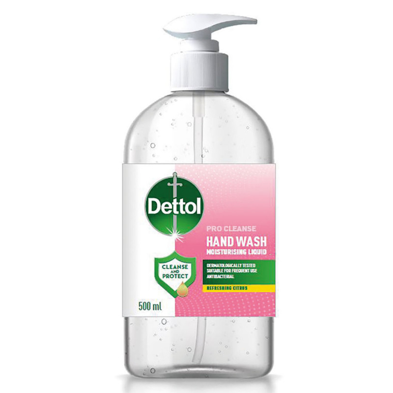 Dettol Pro Cleanse Moisturising Liquid Hand Wash 500ml