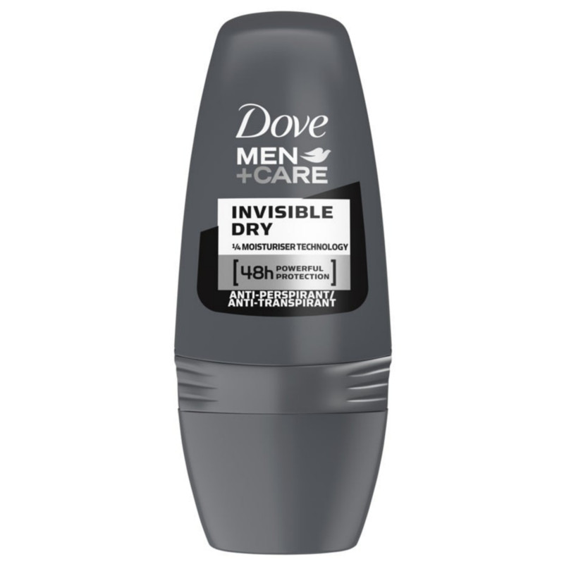 Dove Men + Care Invisible Dry Anti-Perspirant Deodorant Roll On 50ml