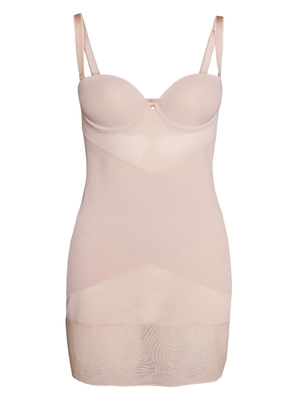 ALMOND Multiway Lace Panel Cupped Slip