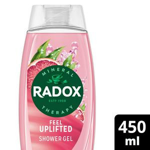Nectar Price Radox Mineral Therapy Feel Uplifted Shower Gel Grapefruit & Ginger Body Wash 450ml