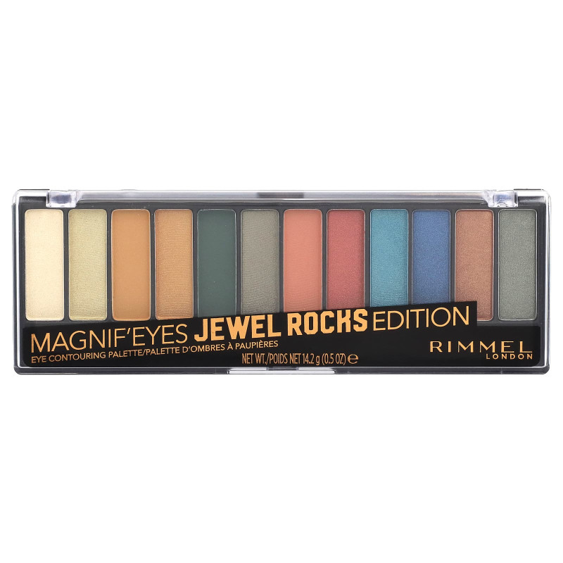 Rimmel London Magnif Eyes Eyeshadow Palette - 009 JEWEL ROCKS E EDITION