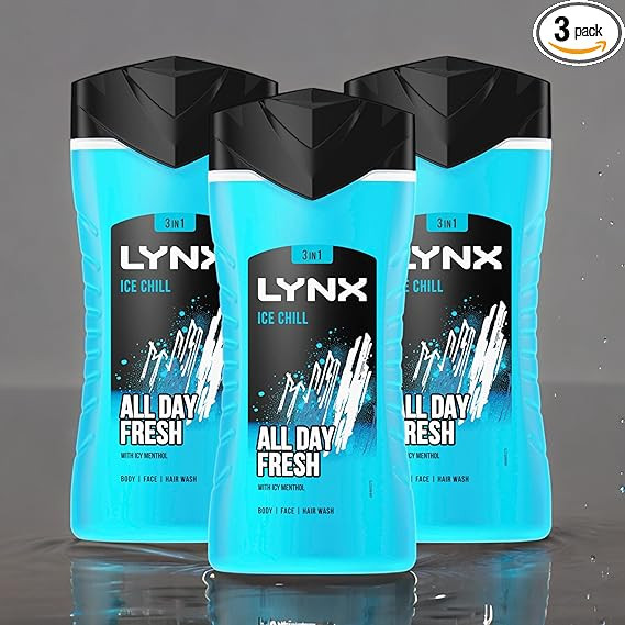 LYNX S/GEL ICE CHILL - 225ML