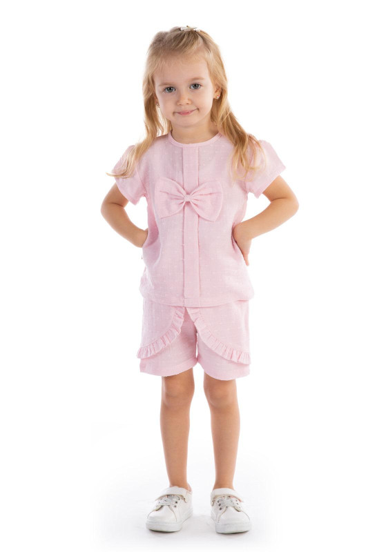 Baby Girls 2pc Spanish Bow Short Set (9-24M)