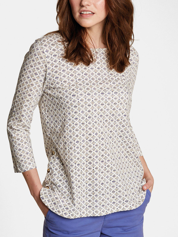 Tulip Geo Tile Modal Blend Button Side Top