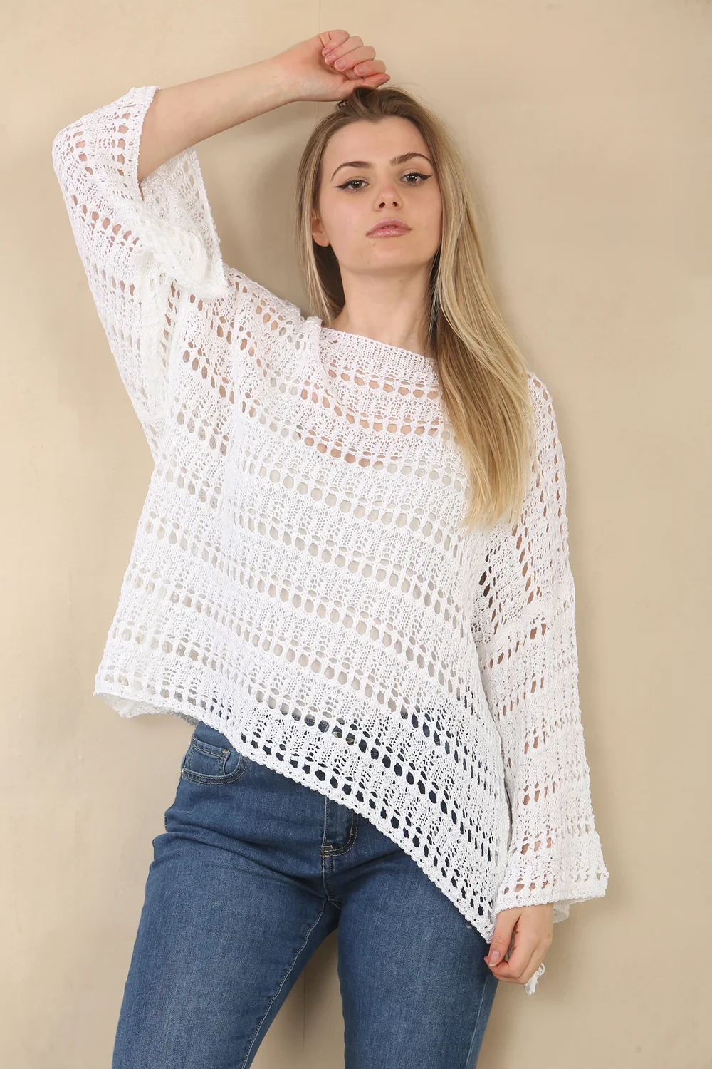 CROCHET KNIT JUMPER