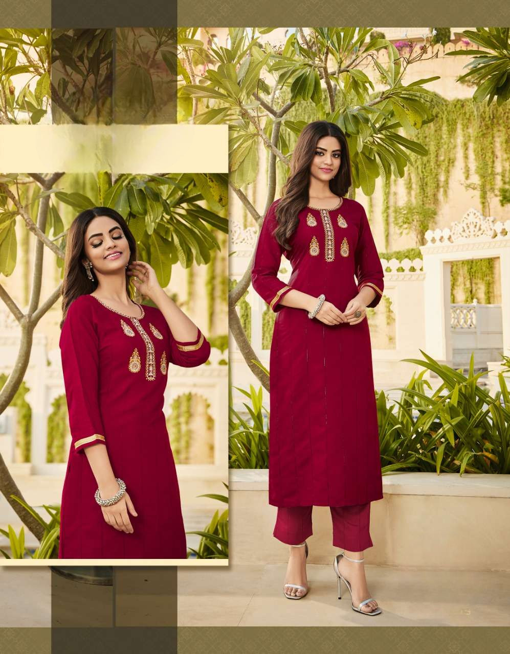 Trendy Designer Kurti With Pant